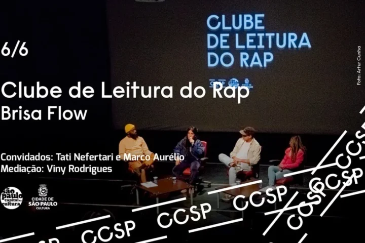 Clube de Leitura do Rap estreia no Sesc Vila Mariana