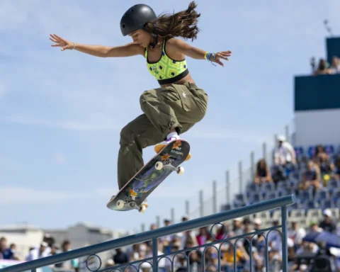 Rayssa Leal e Giovanni Vianna lideram volta da Street League ao Rio